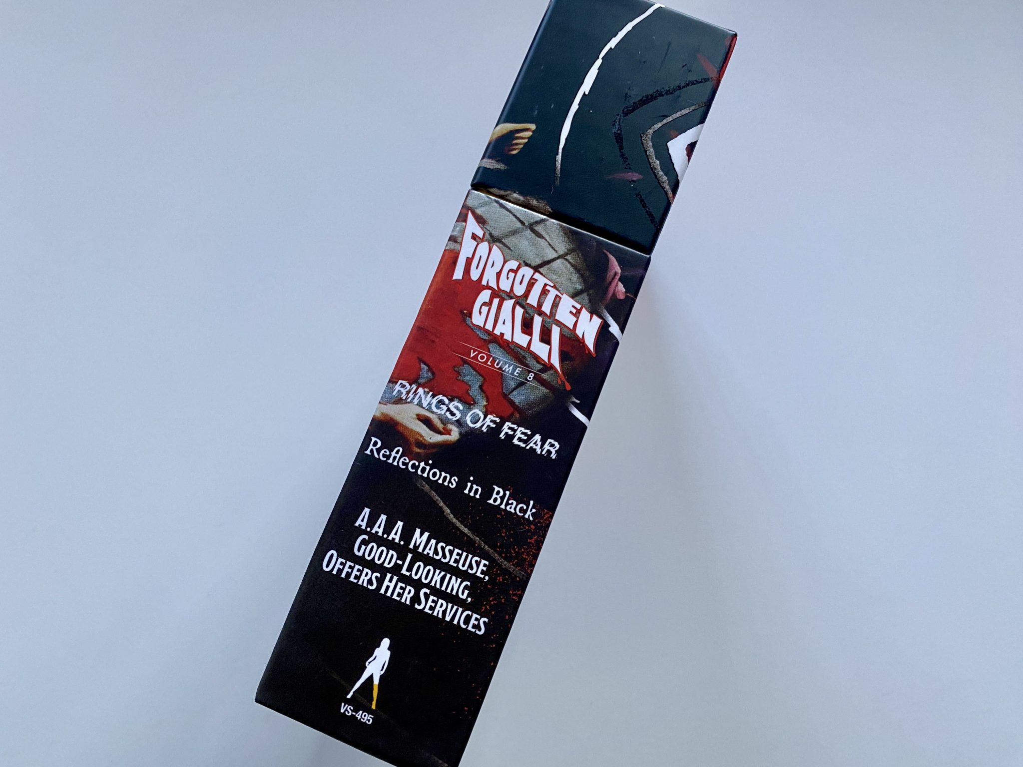 Forgotten Gialli Volume 8 box set - lateral con títulos