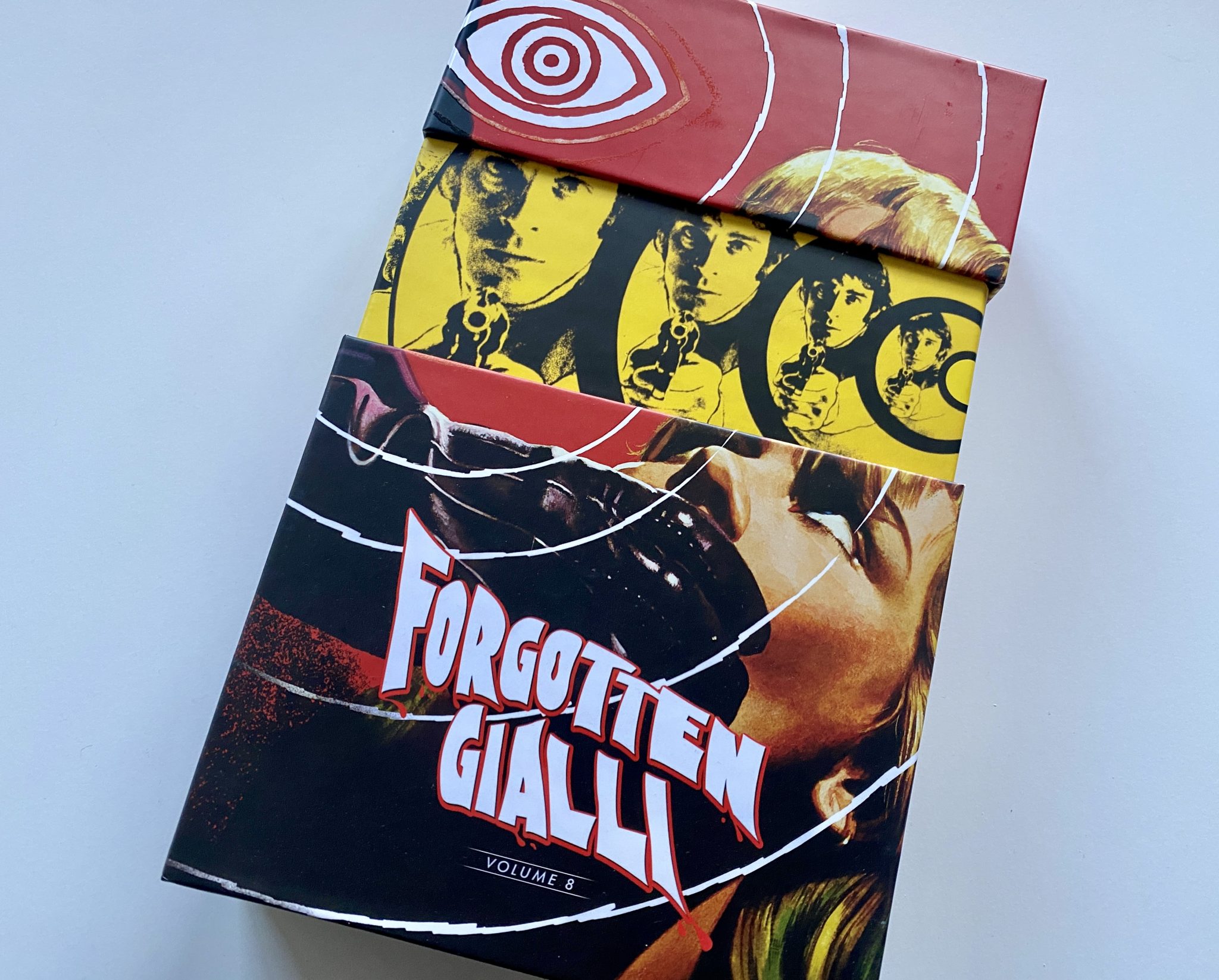 Forgotten Gialli Volume 8 box set - apertura