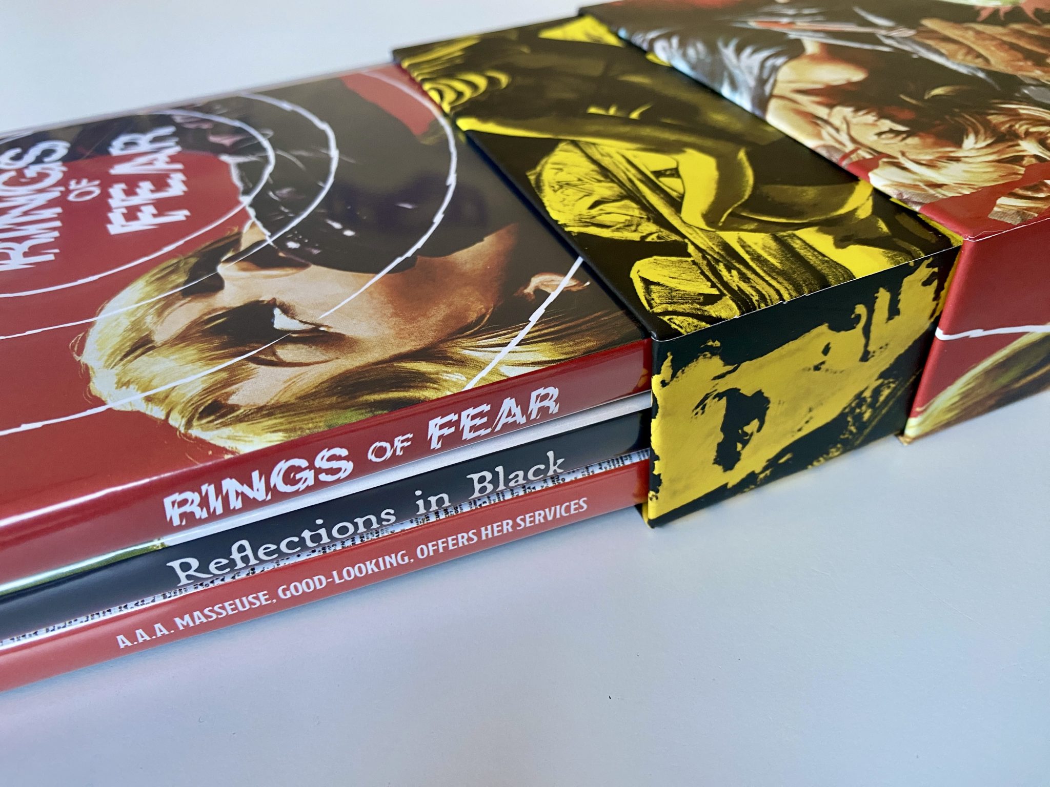 Forgotten Gialli Volume 8 box set - apertura con amarays