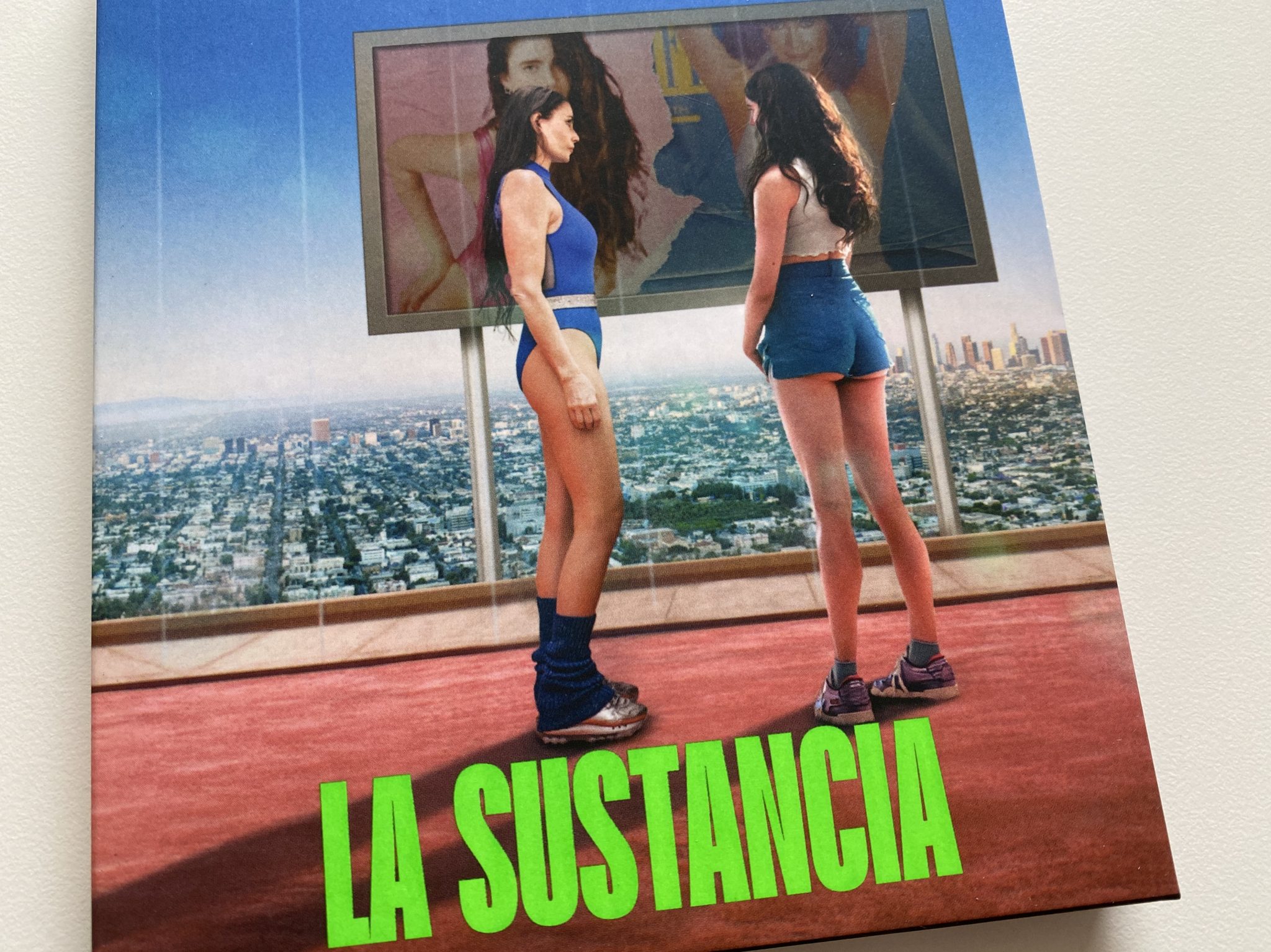 La sustancia Blu-ray Elastica - detalle anverso digipack