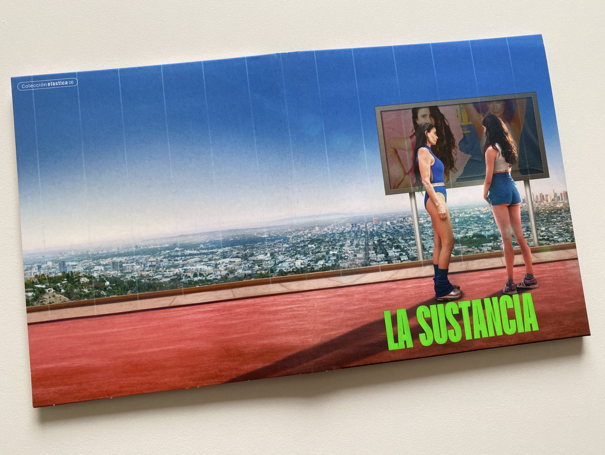 La sustancia Blu-ray Elastica - digipack desplegado