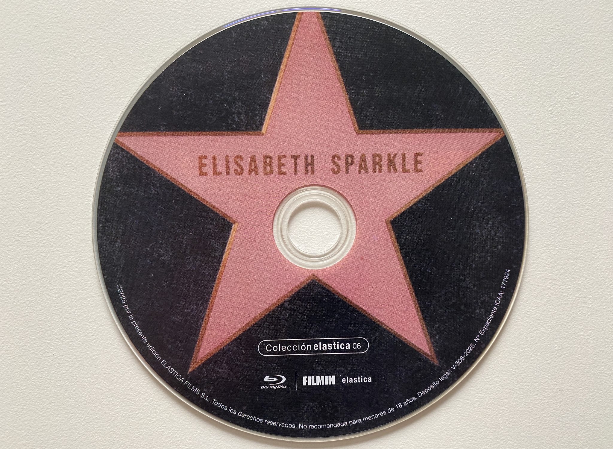 La sustancia Blu-ray Elastica - disco