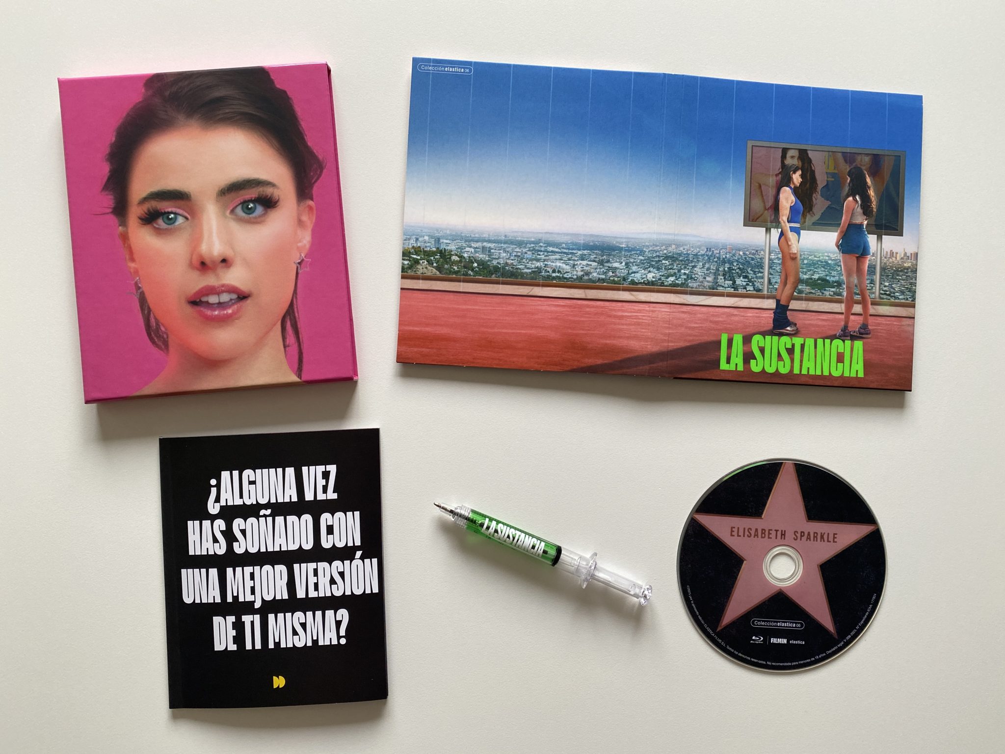 La sustancia Blu-ray Elastica - conjunto