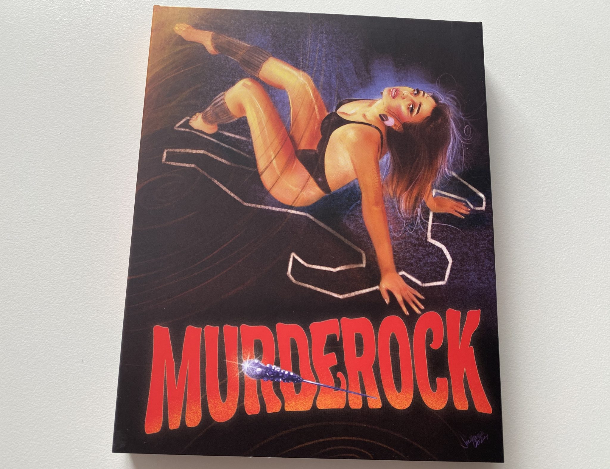 Murderock 4K Vinegar Syndrome - portada slipcover