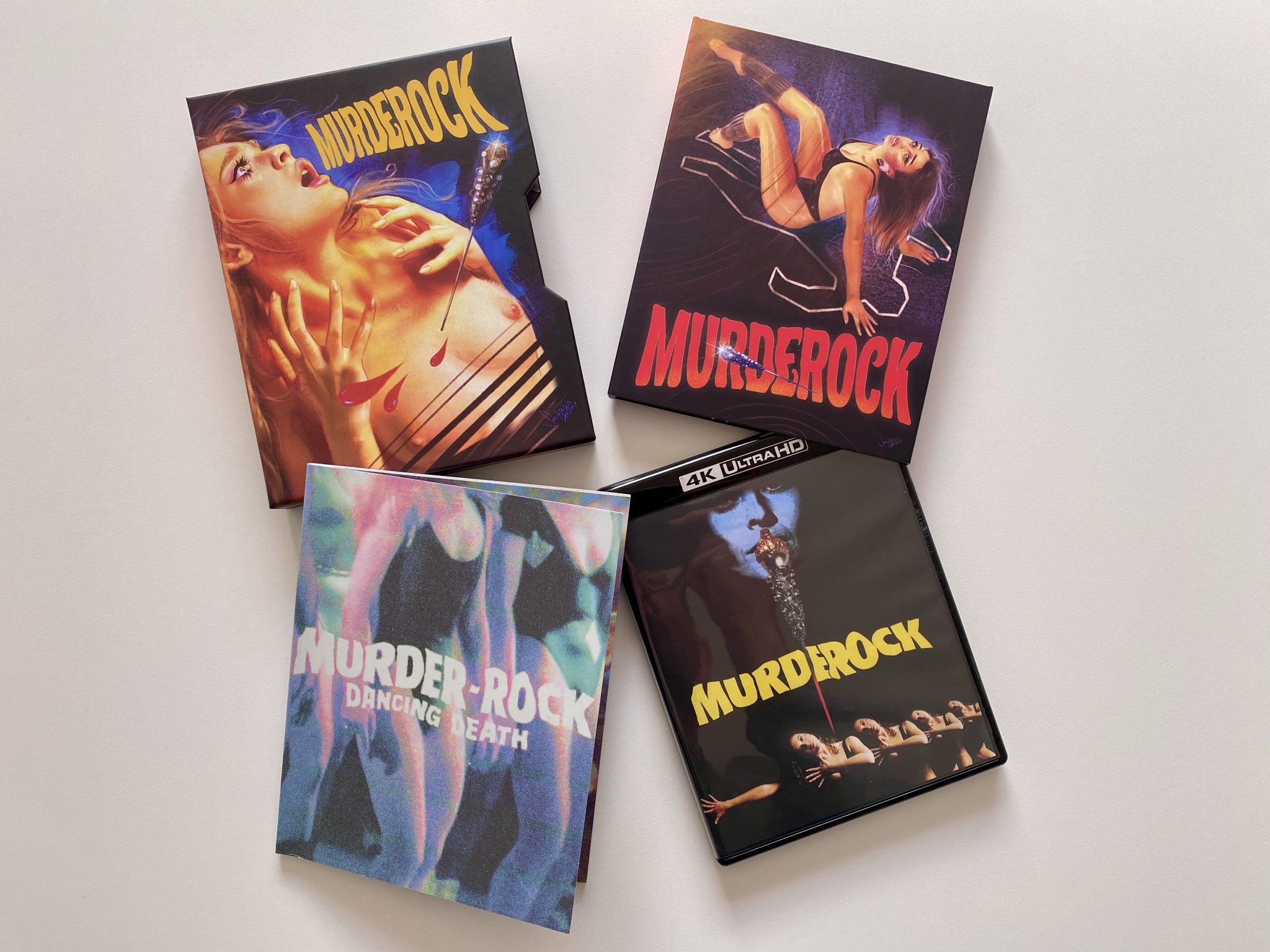 Murderock 4K Vinegar Syndrome - conjunto