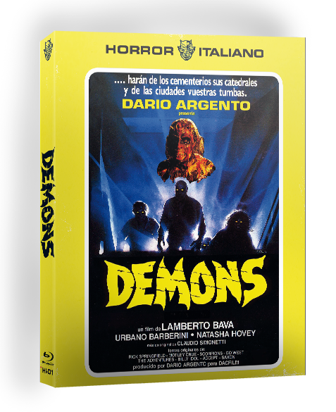 Portada funda Blu-ray Demons