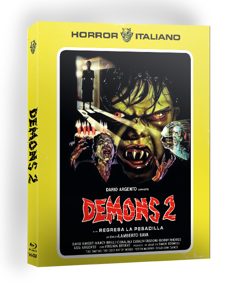 Portada funda Blu-ray Demons 2