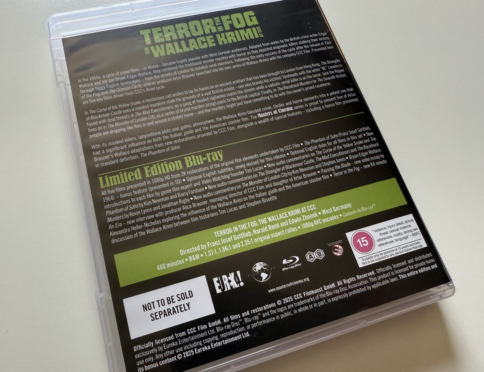 Blu-ray amaray 1 back