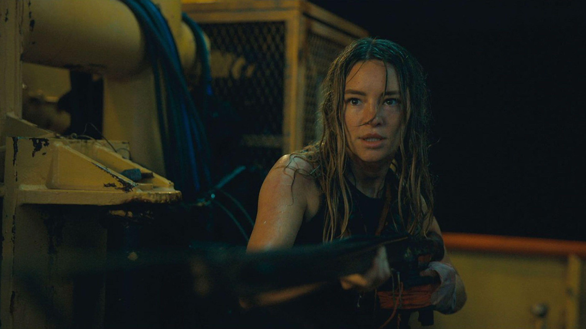 Hassie Harrison en Dangerous Animals, dirigida por Sean Byrne