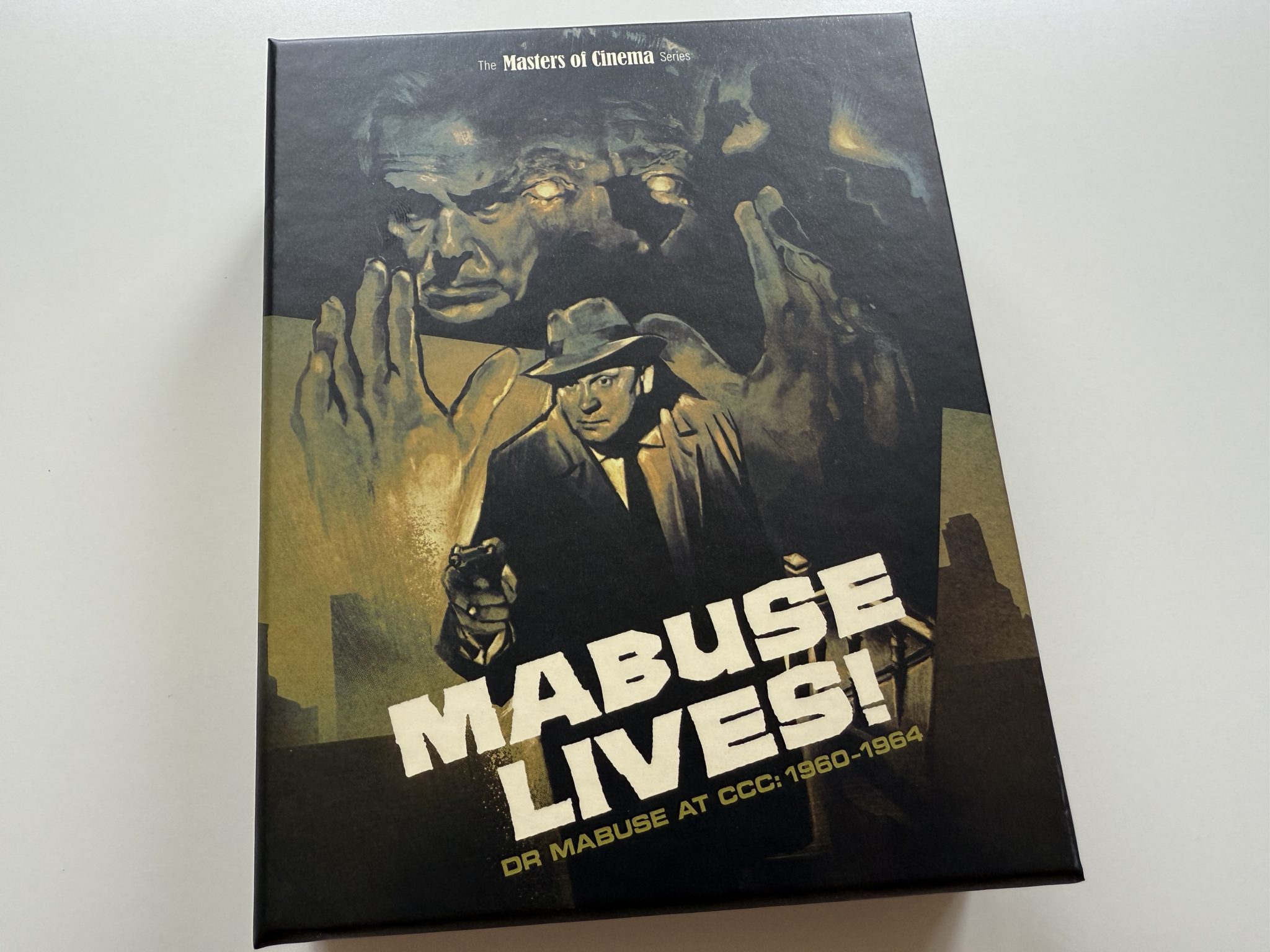 Pack Blu-ray Mabuse Lives! Eureka - Front cover detail