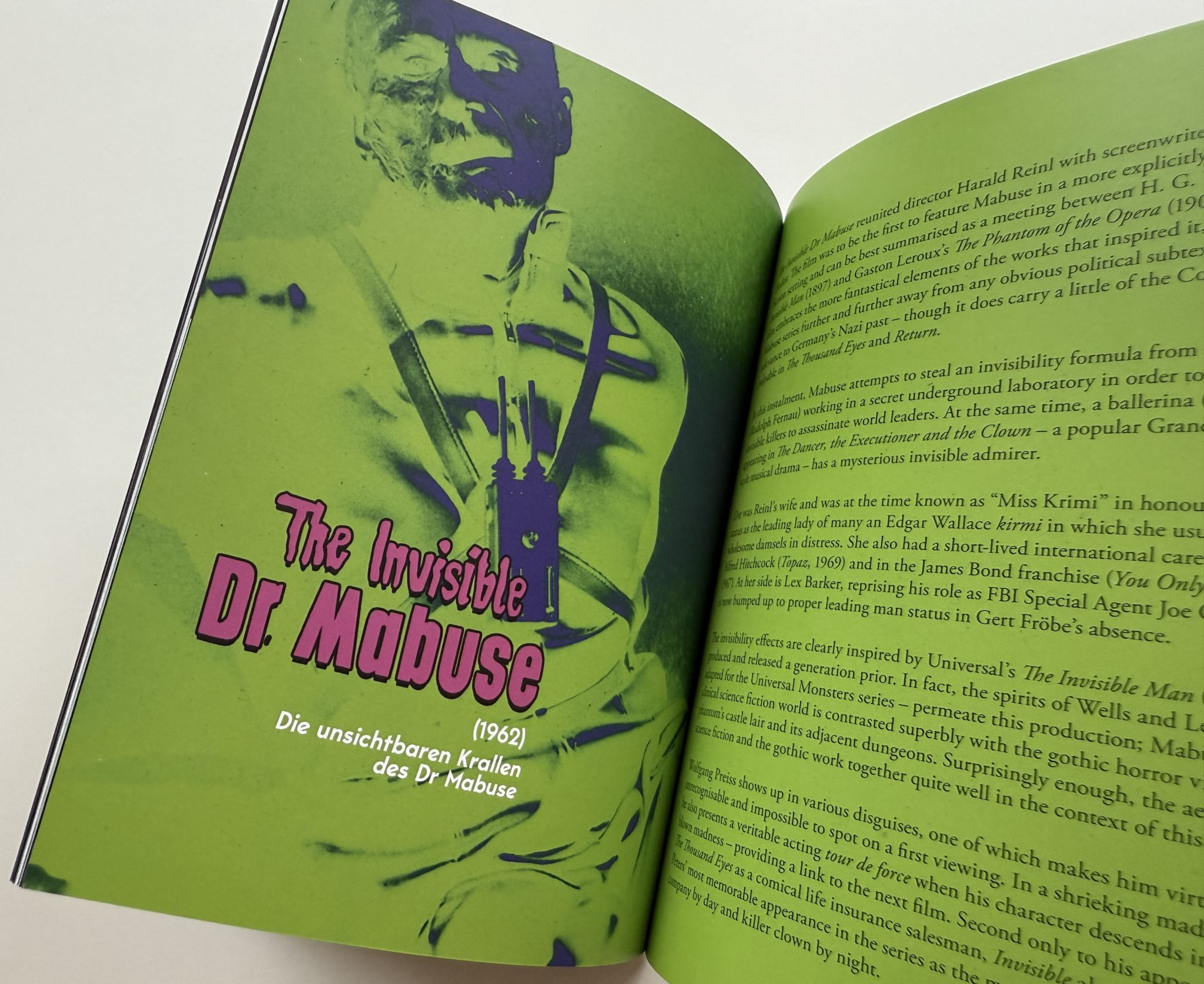 Pack Blu-ray Mabuse Lives! Eureka - Book inner pages 2