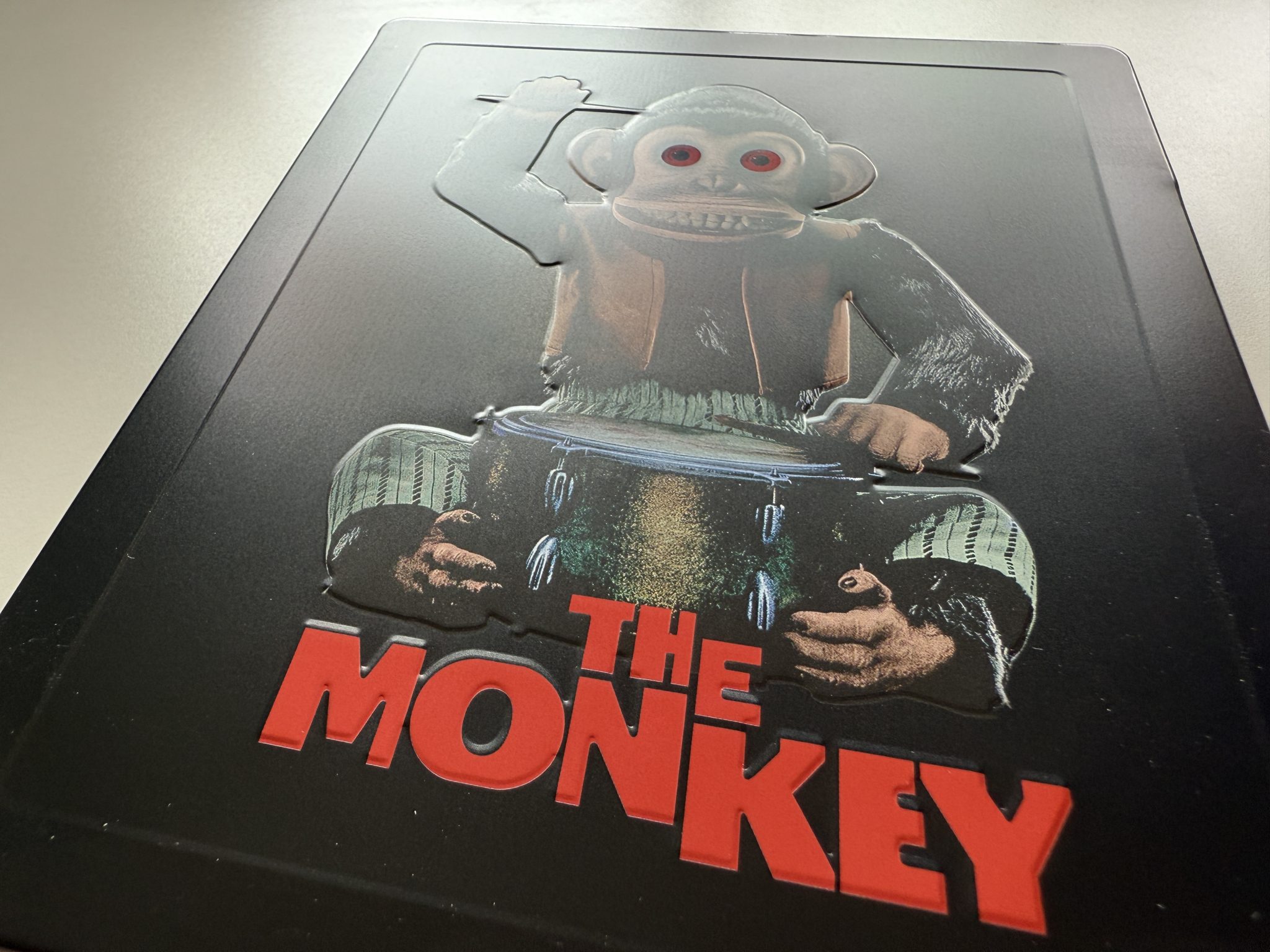 The Monkey 4K Box Set - Portada steelbook relieve