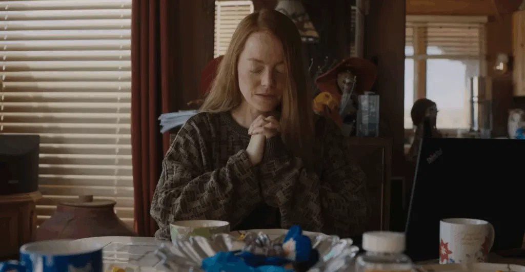 Emma Stone en Eddington, dirigida por Ari Aster