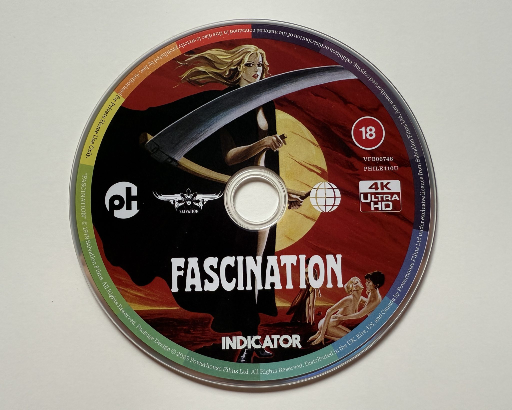 Fascination 4K Ultra HD Indicator - Disc