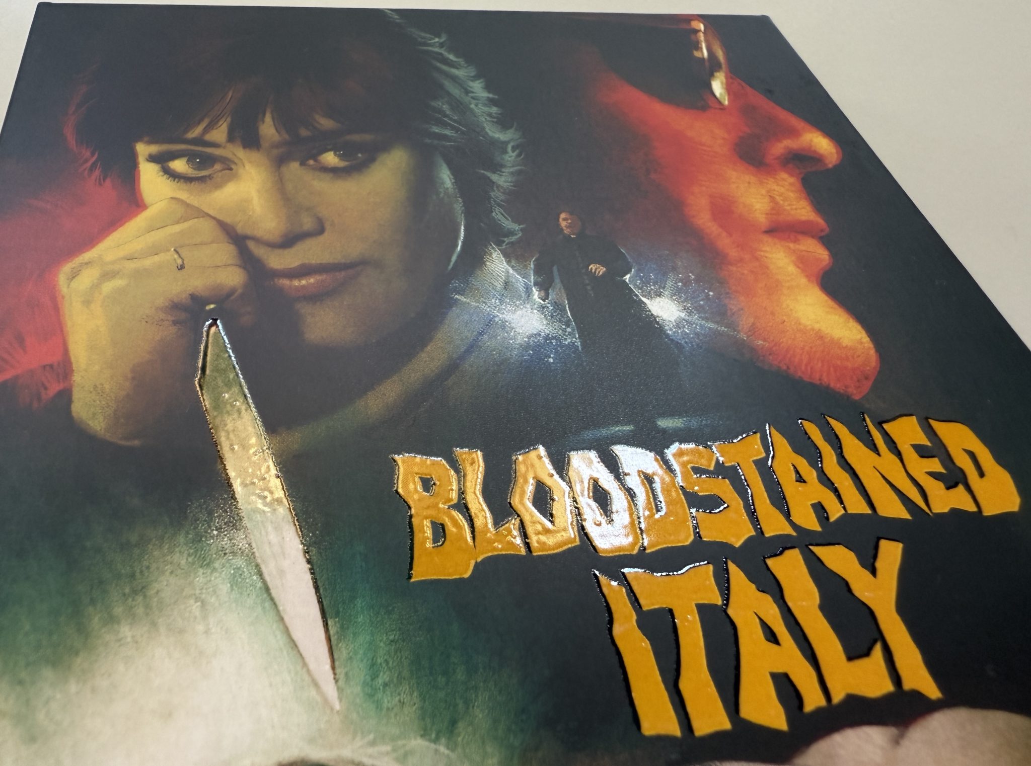 Bloodstained Italy Blu-ray set - Cover title's detail