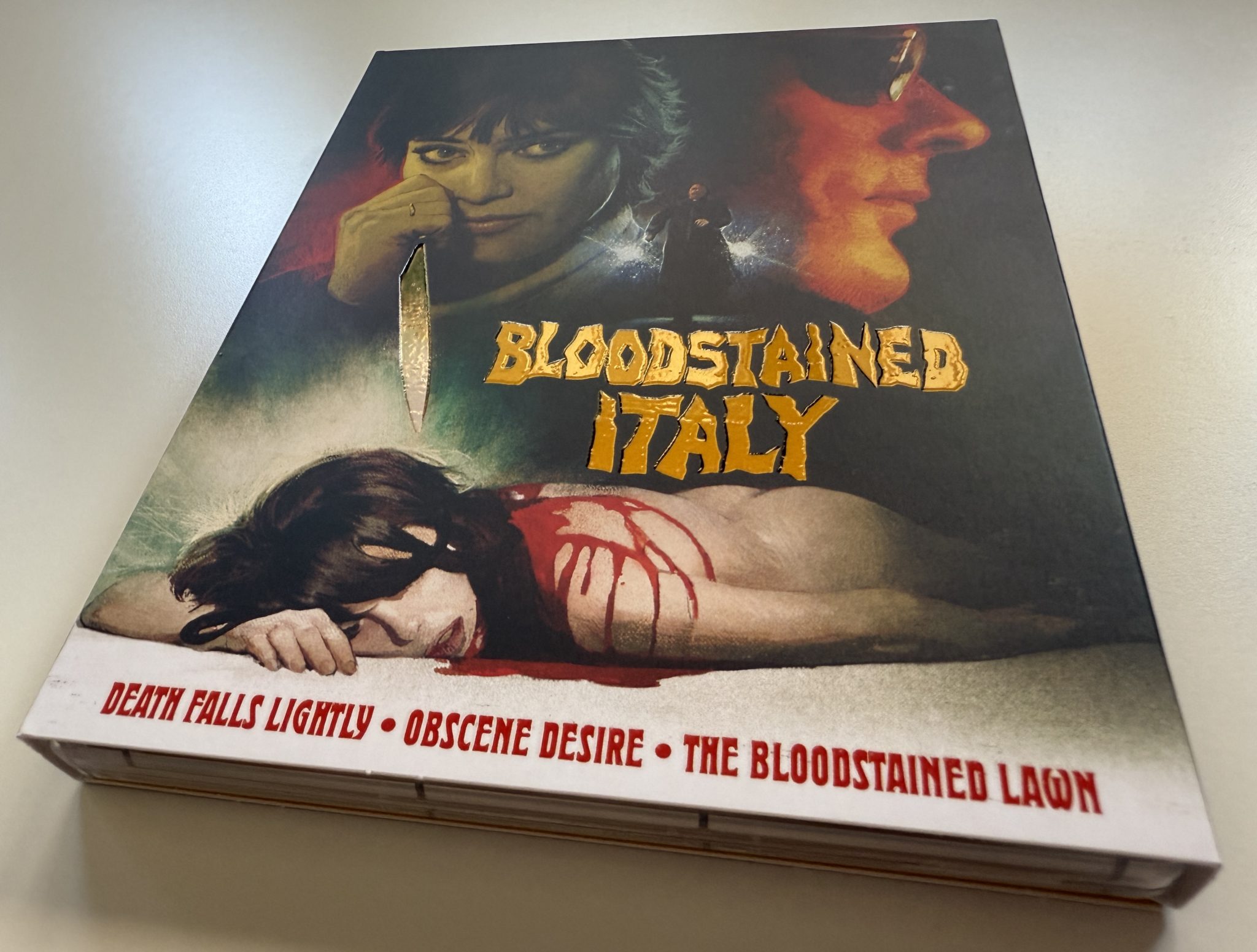 Bloodstained Italy Blu-ray set - Cover + Titles