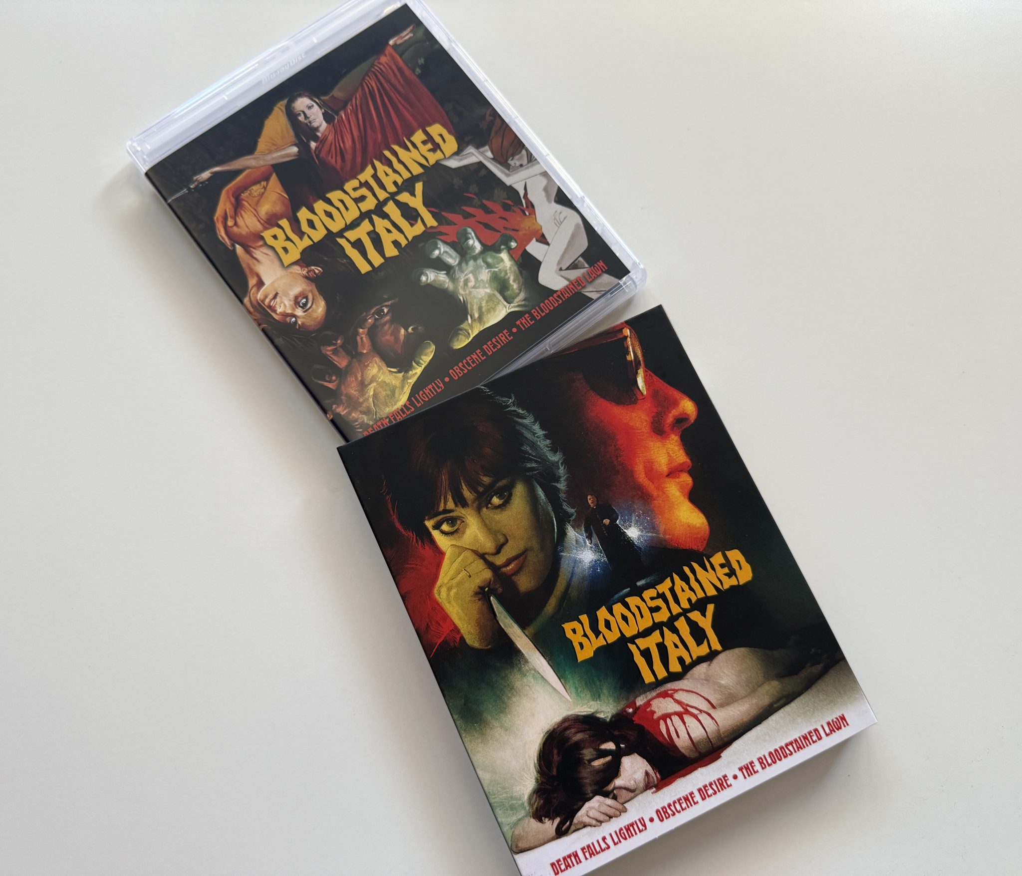 Bloodstained Italy Blu-ray set - Slipcover + Amaray