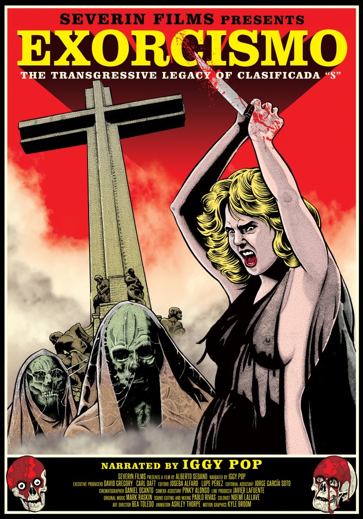 Póster de Exorcismo. El transgresor legado de la clasificación "S", dirigido por Alberto Sedano