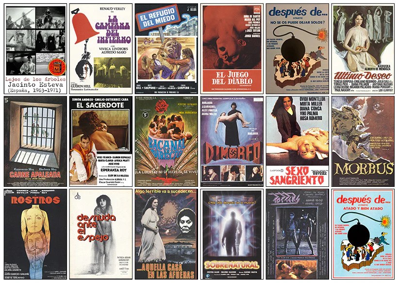 Galería de pósters de las películas incluidas en el pack Exorcismo, editado por Severin Films