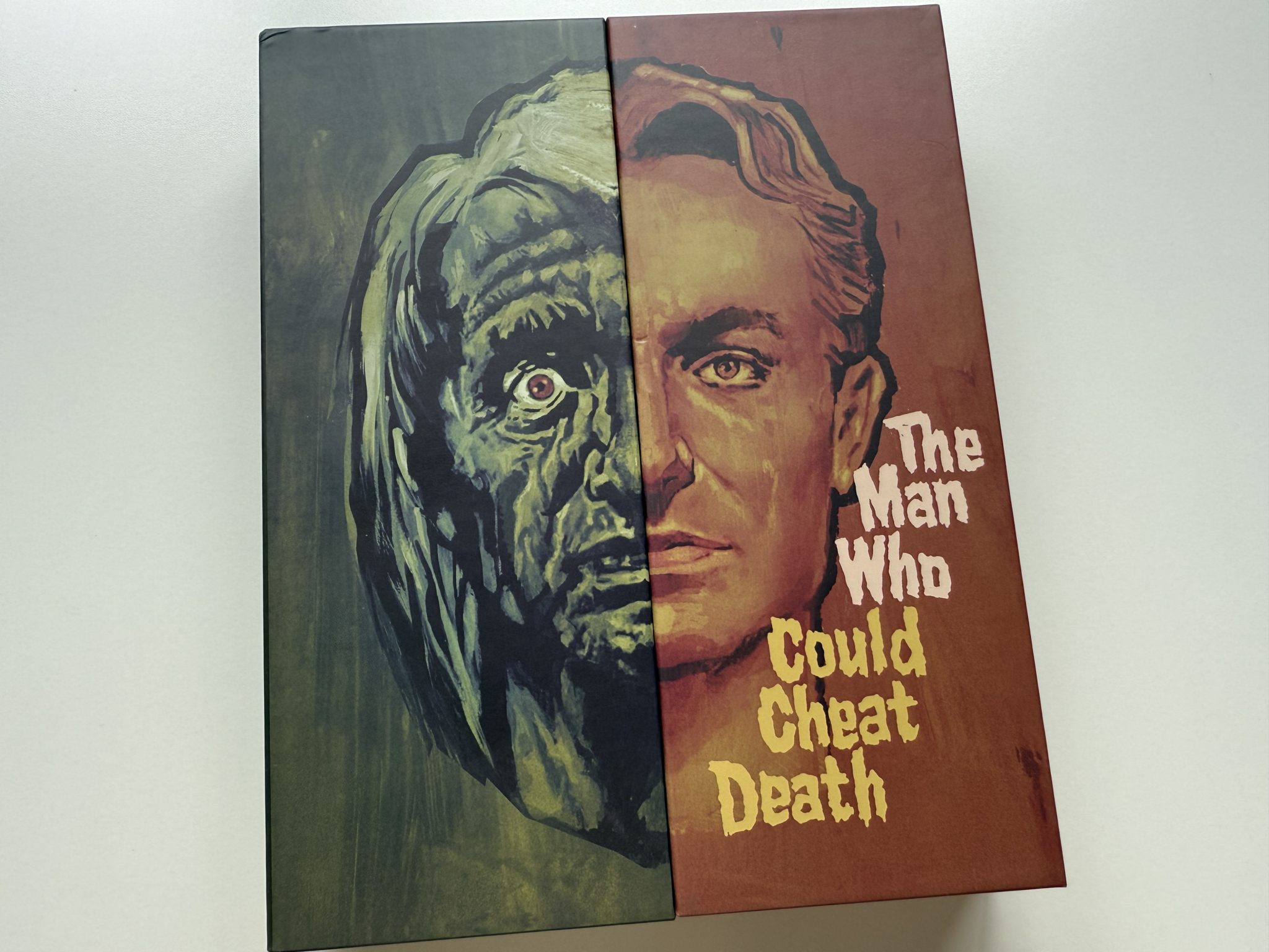 The Man Who Could Cheat Death 4k - Front sided