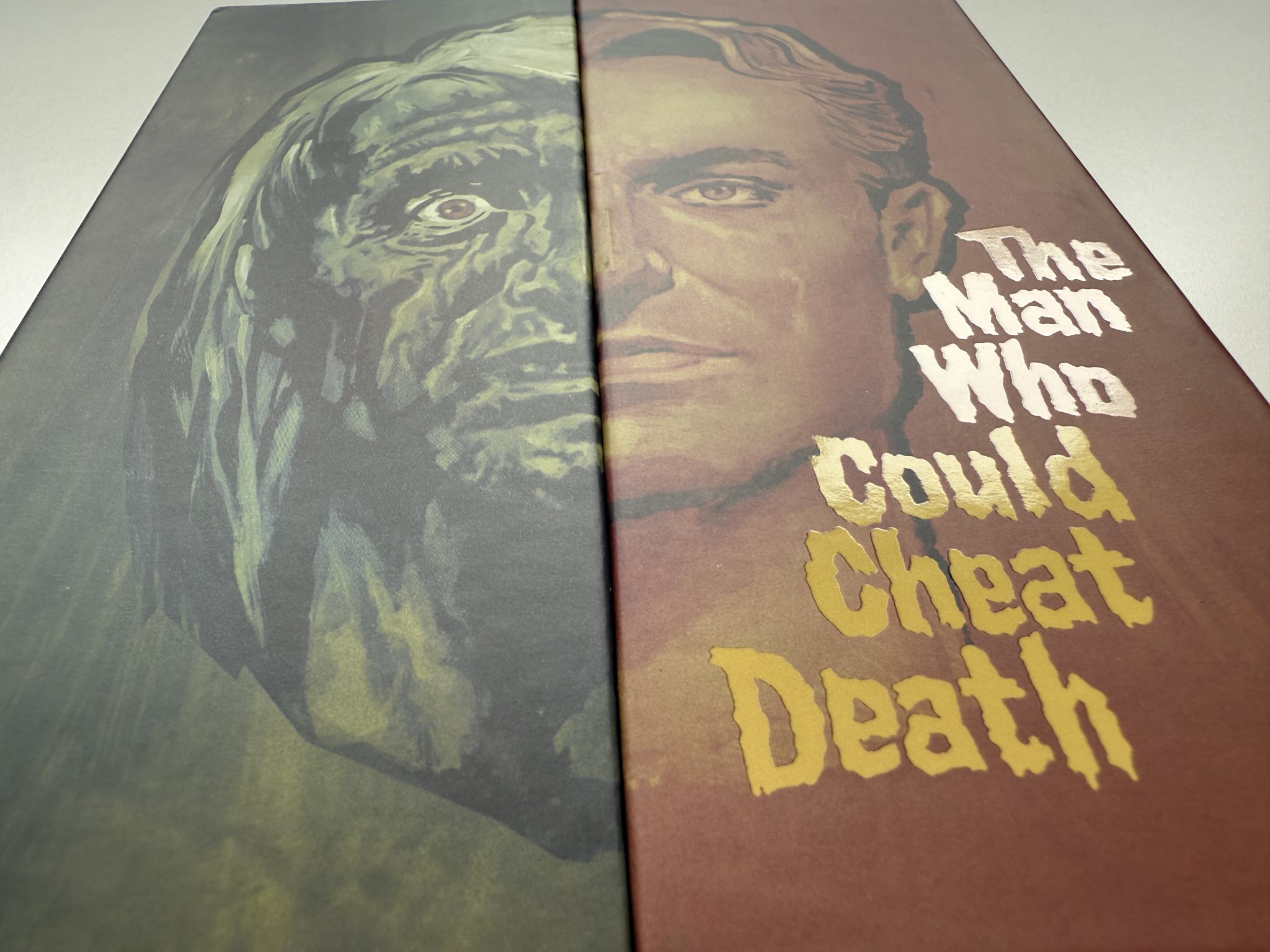 The Man Who Could Cheat Death 4k - Front below