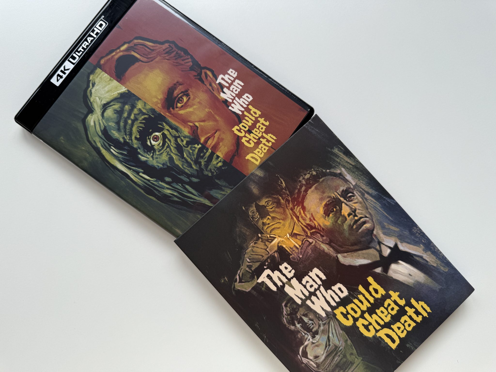 The Man Who Could Cheat Death 4k - Slipcover + amaray