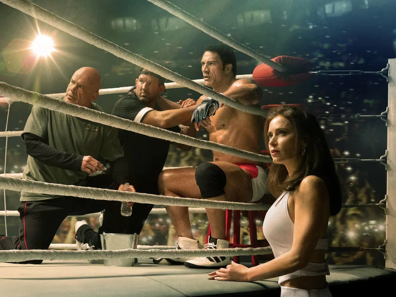 Una imagen de The Smashing Machine, dirigida por Benny Safdie