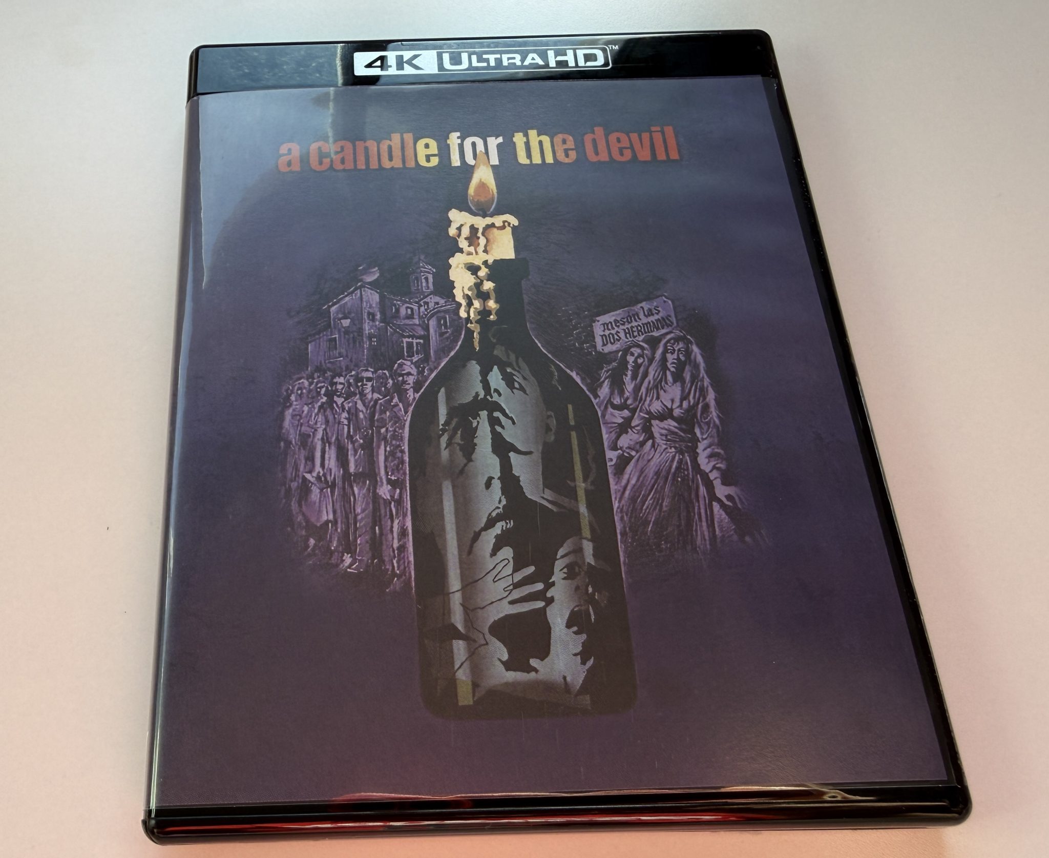 Una vela para el diablo 4K - Amaray front