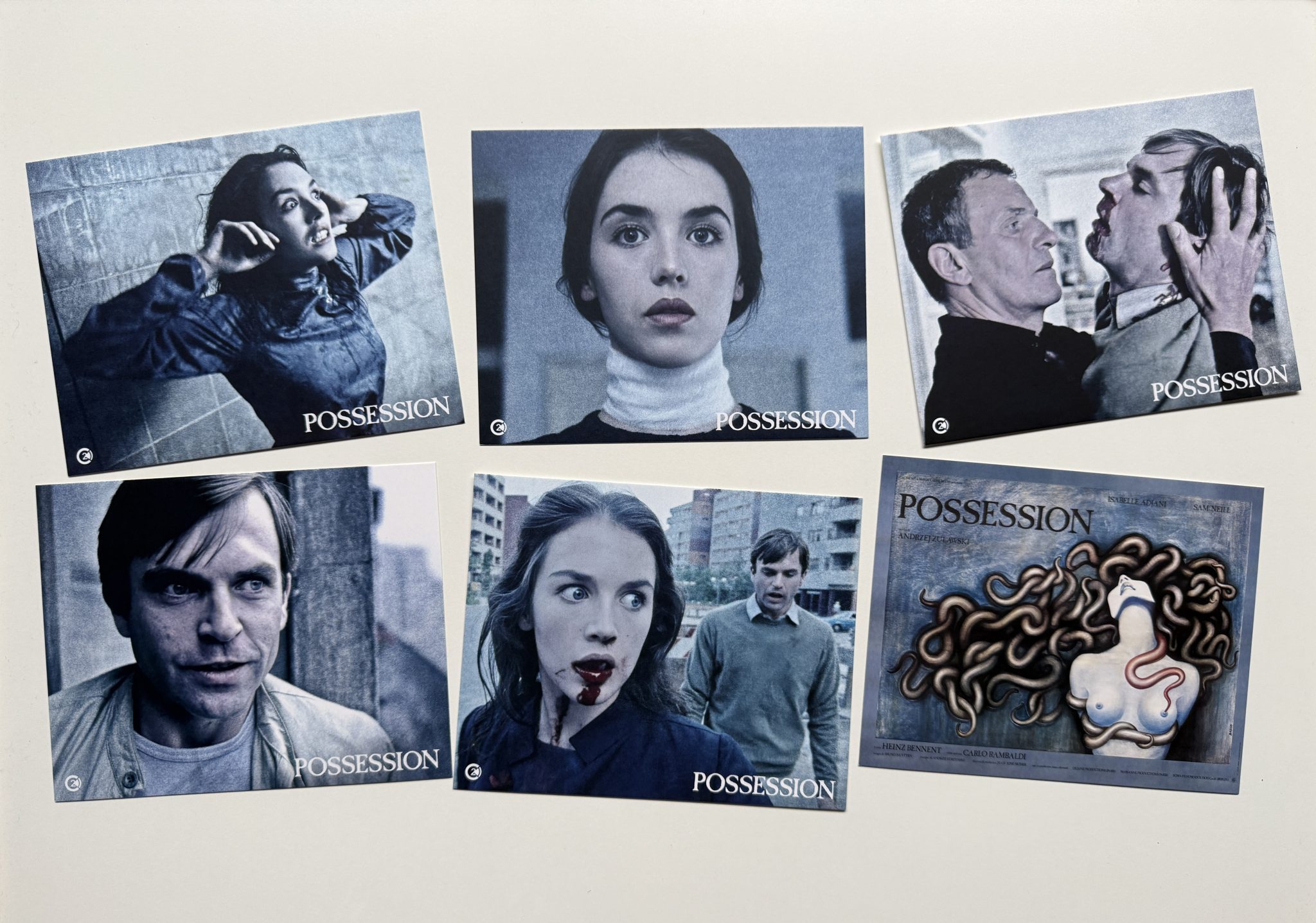 Possession Limited Edition Box Set 4K - Second Sight - Postcards