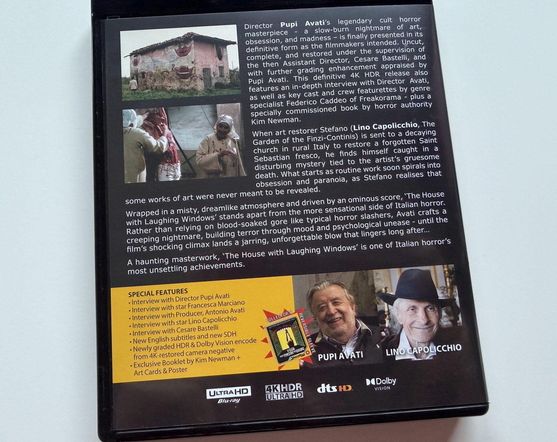 The House with Laughing Windows 4K - Amaray back