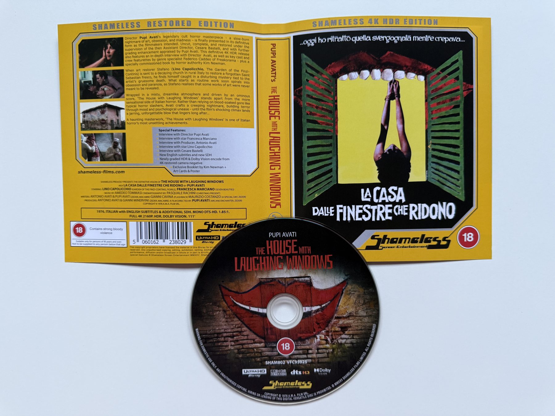 The House with Laughing Windows 4K - Alternate artwork + disc