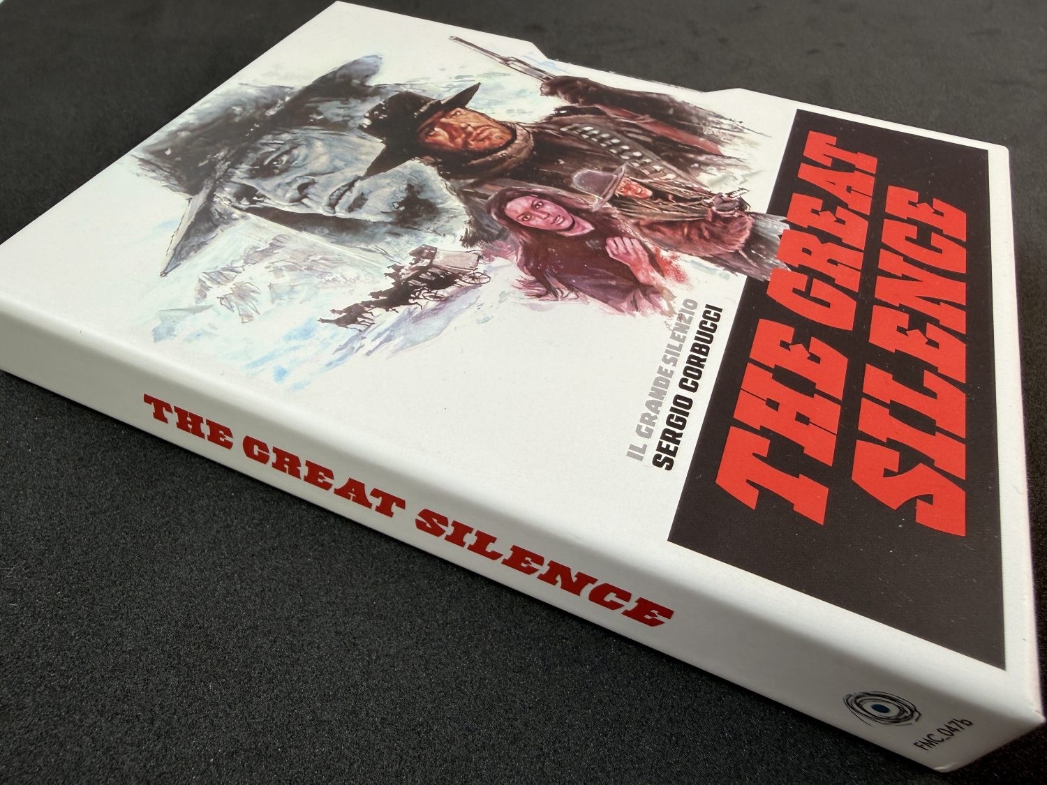 The Great Silence 4K - Slipcse spine