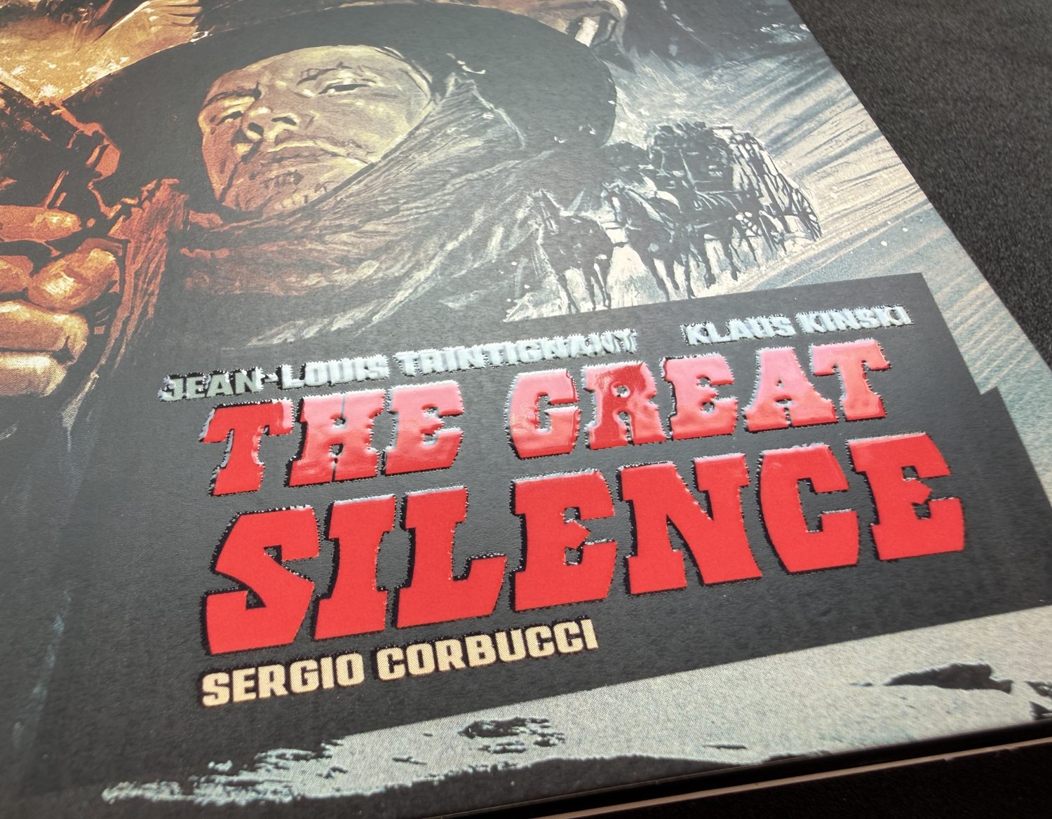 The Great Silence 4K - Slipcover title detail