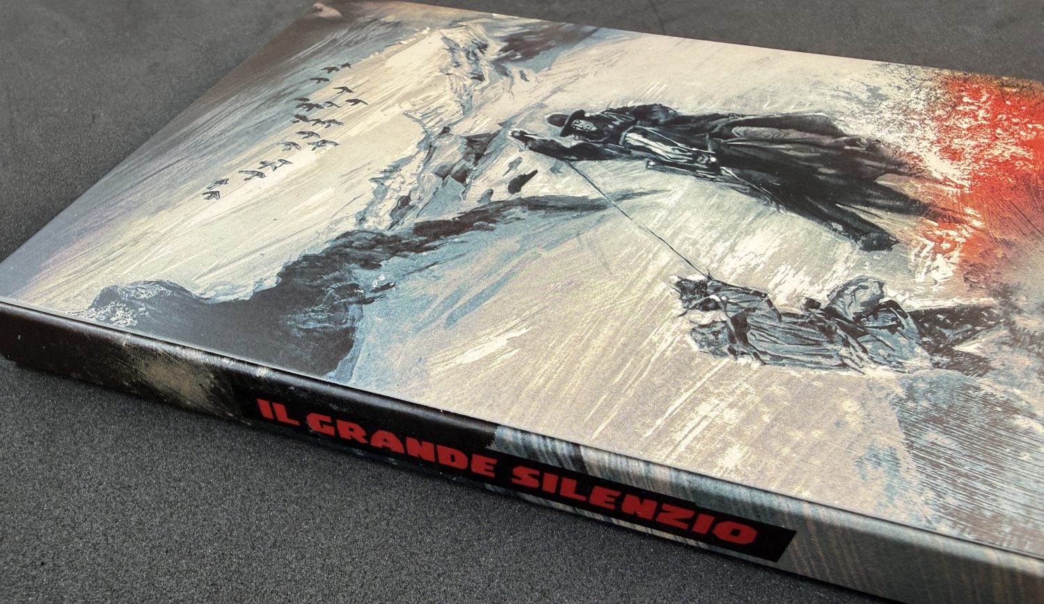 The Great Silence 4K - Slipcover spine