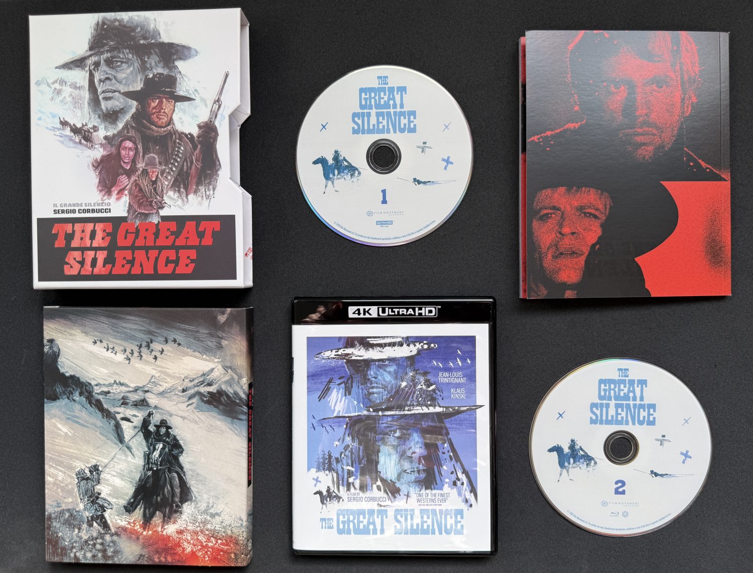 The Great Silence Limited Edition Slipcase 4K - Ensemble