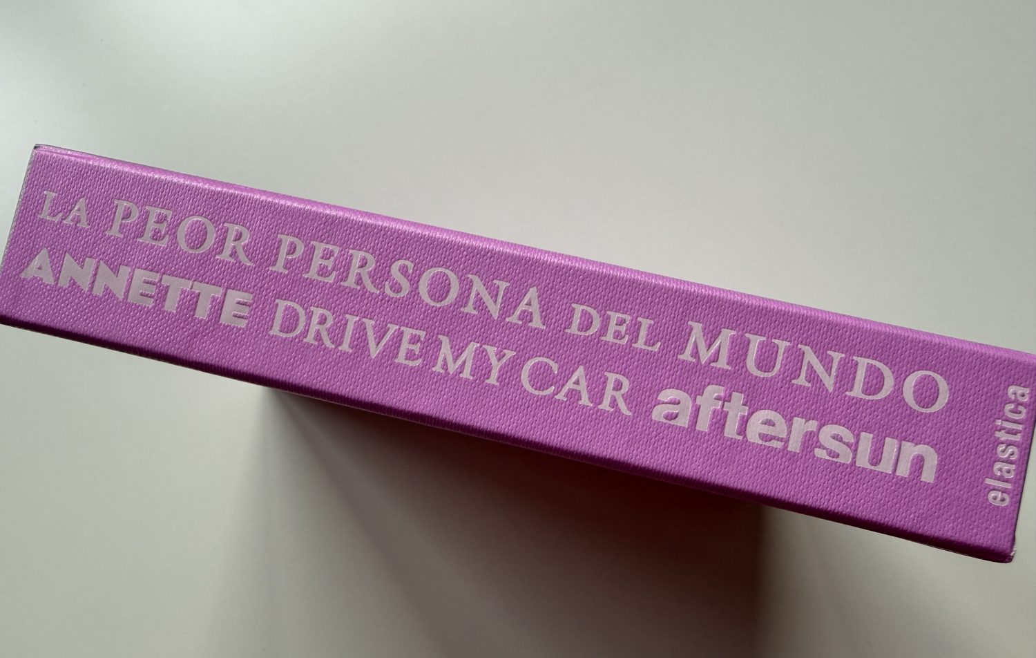 elastica [año cero] - Lomo
