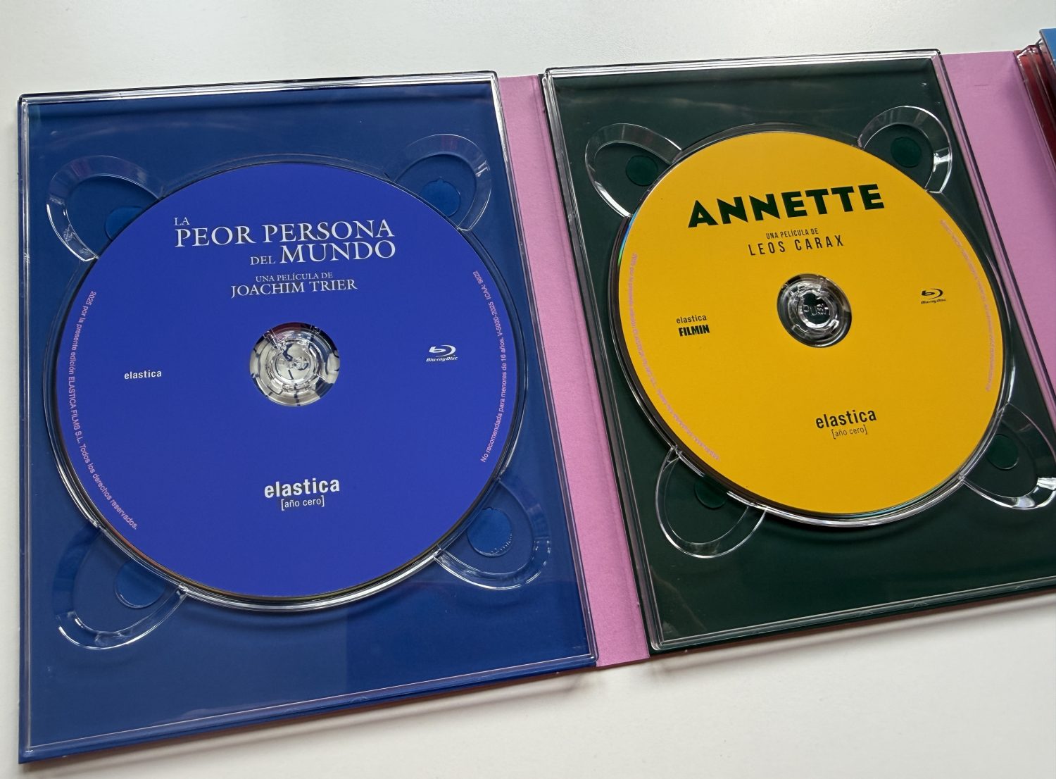 elastica [año cero] - Palas con disco digipack