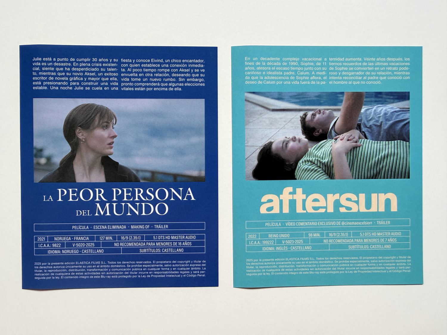 elastica [año cero] - Hojas de características anverso