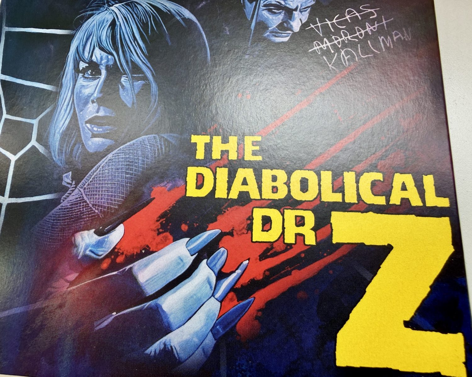 The Diabolical Dr Z Blu-ray - Slipcover bottom