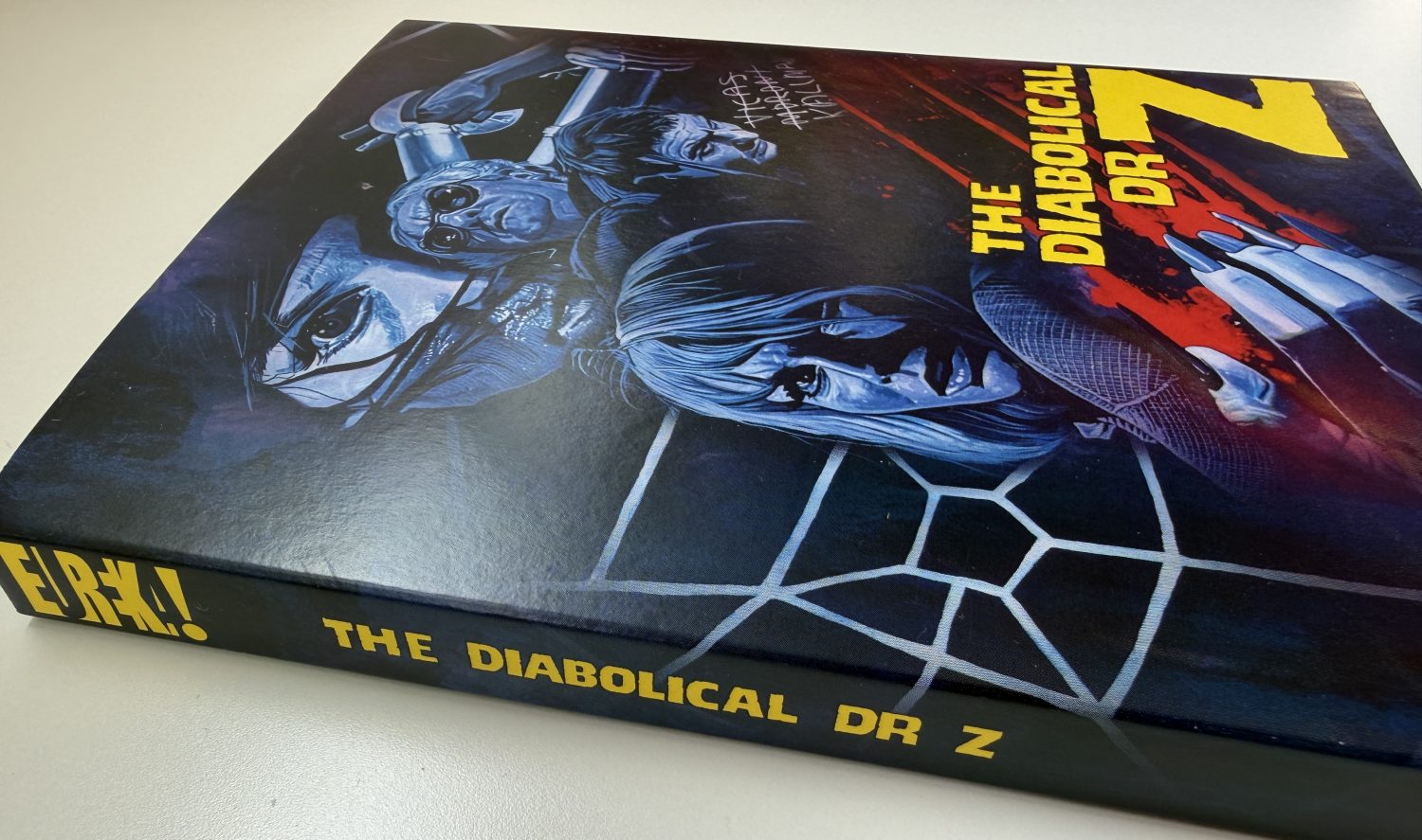 The Diabolical Dr Z Blu-ray - Slipcover spine