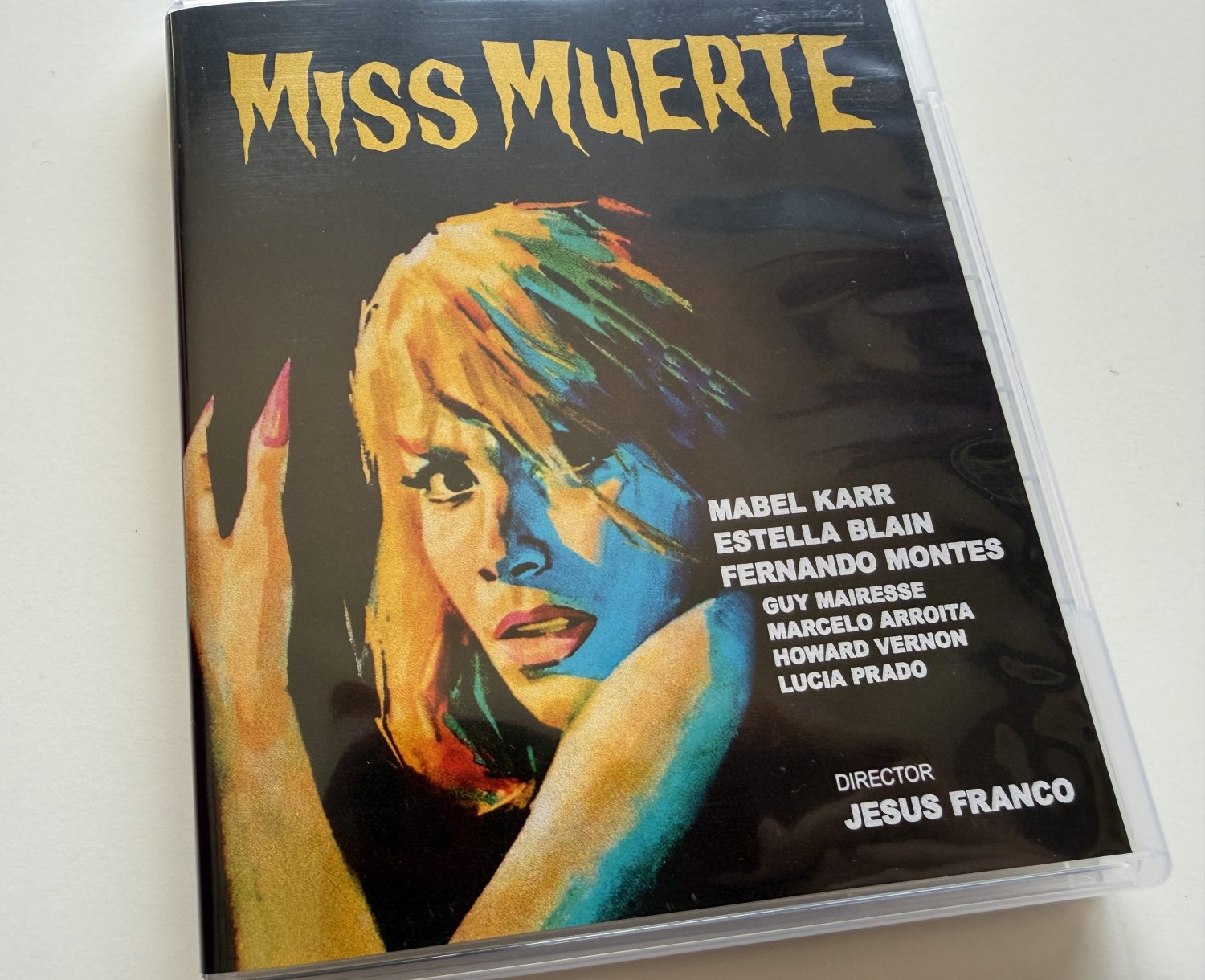 The Diabolical Dr Z Blu-ray - Amaray cover