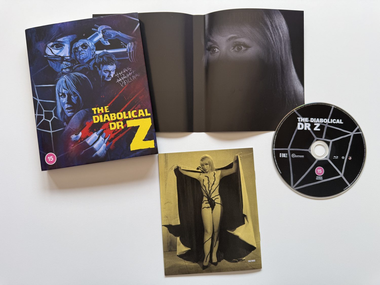 The Diabolical Dr Z Blu-ray - Displayed set