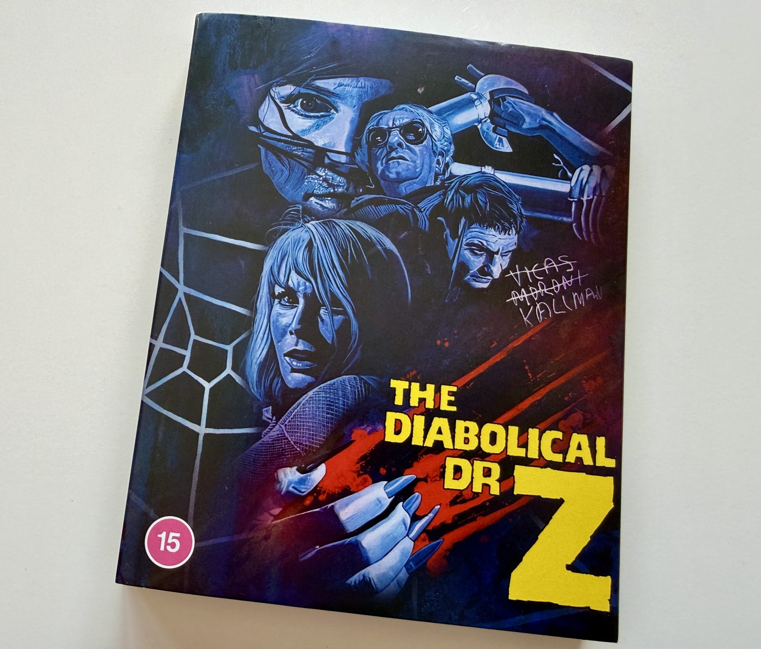 The Diabolical Dr Z Blu-ray - Slipcover front sided