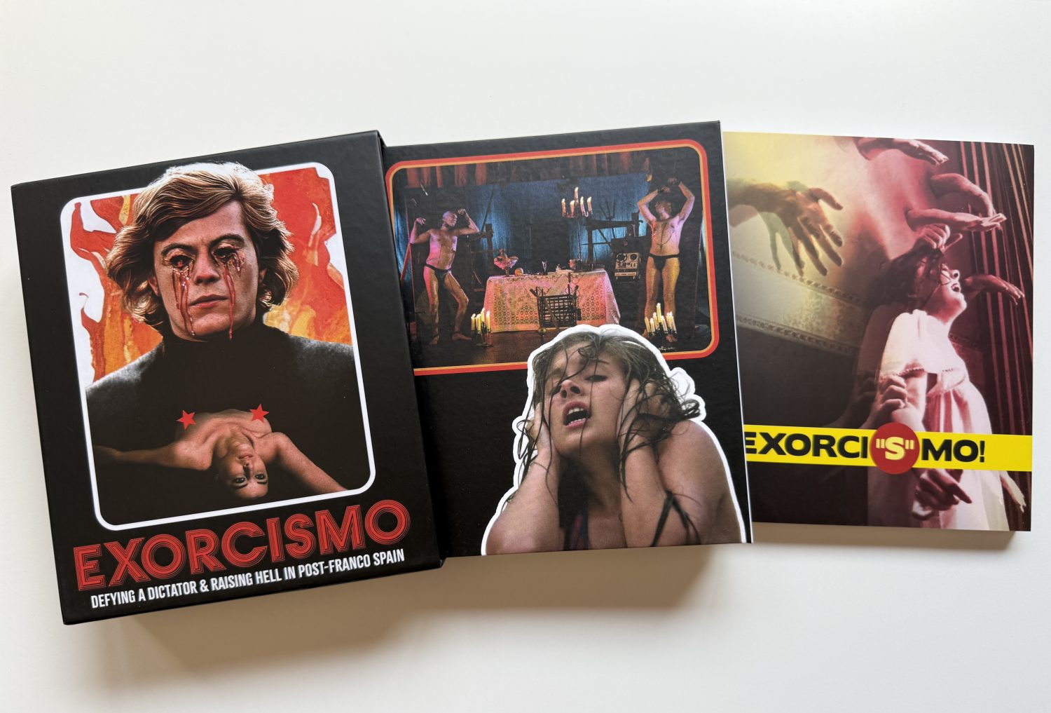 Exorcismo Blu-ray Severin Box Set - Contents