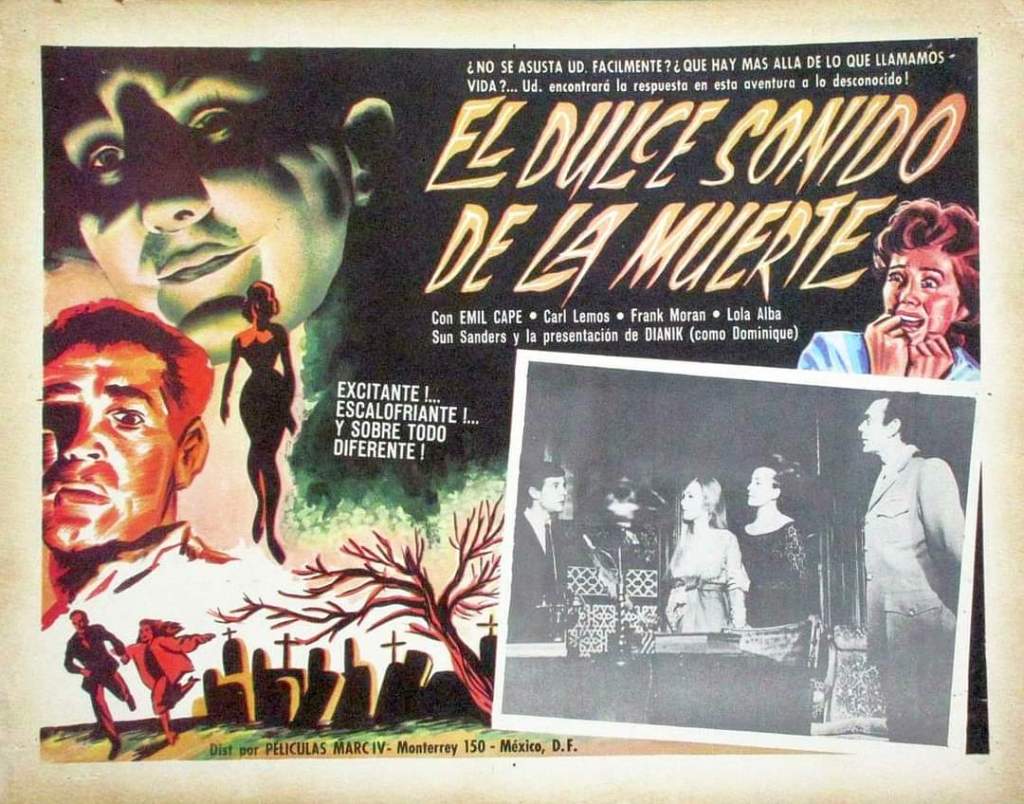 Cartel mexicano de La llamada, que traduce el título norteamericano