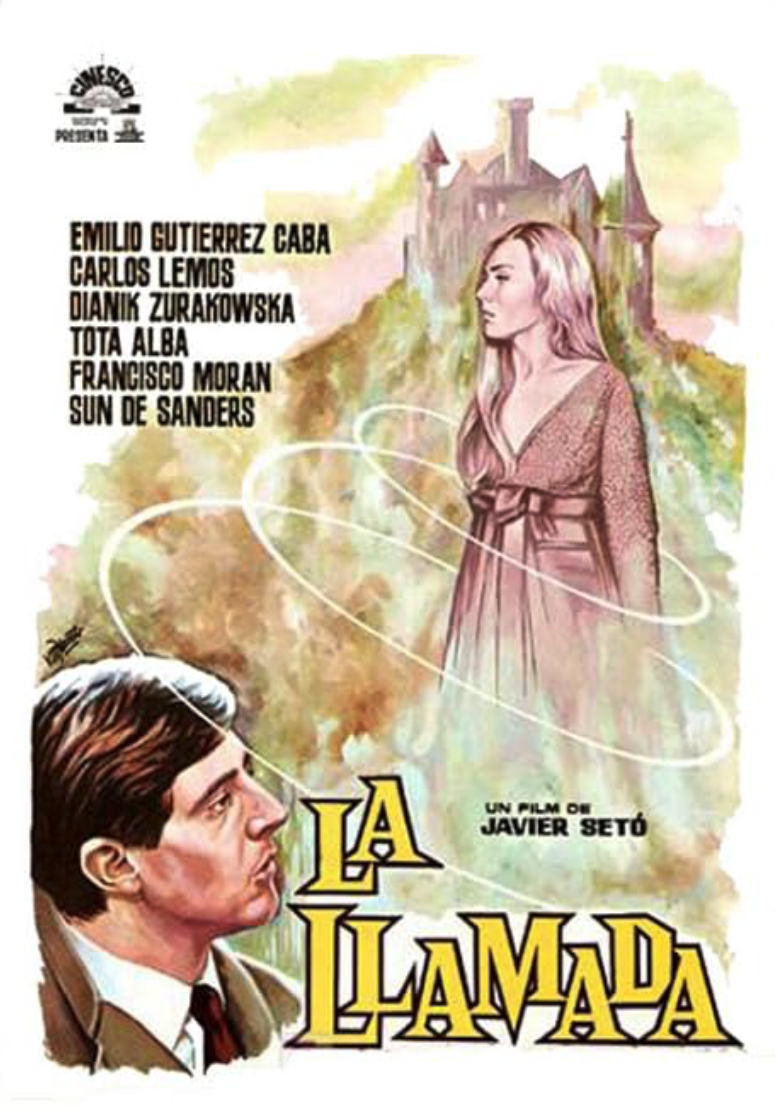 Cartel original de La llamada, dirigida por Javier Setó