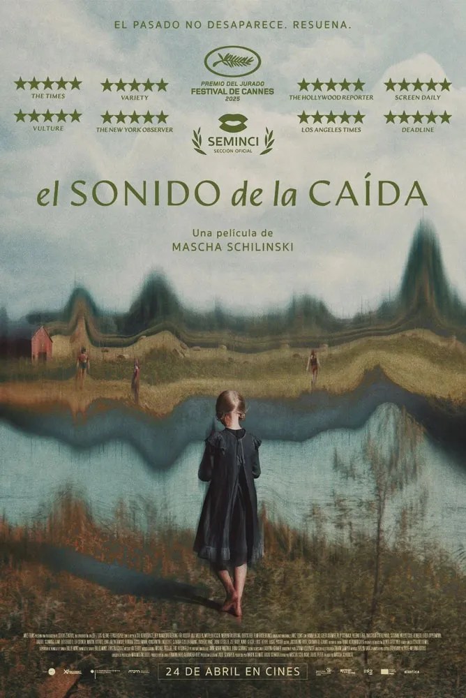 Póster de El sonido de la caída, dirigida por Mascha Schilinski