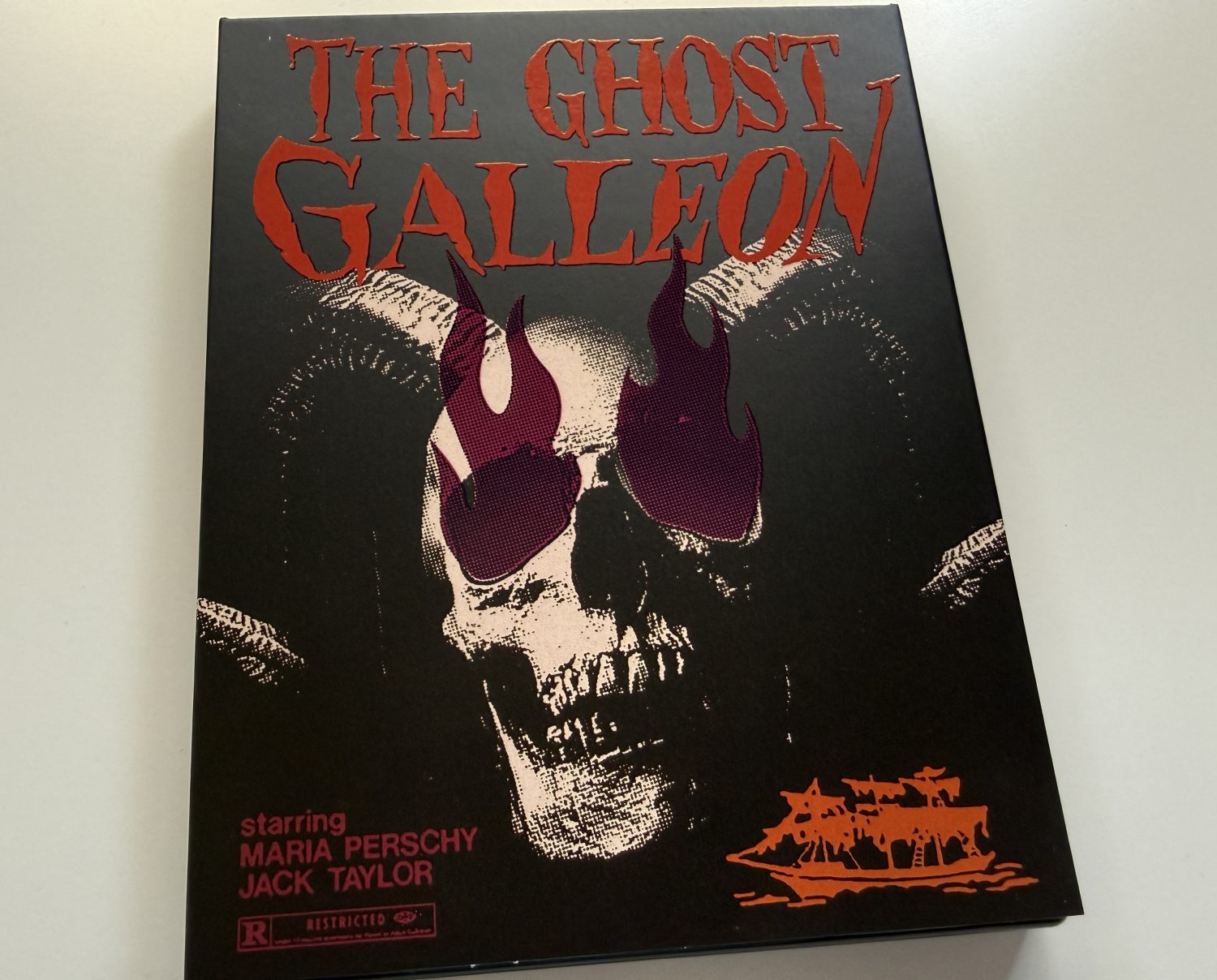 El buque maldito Blu-ray slipcover