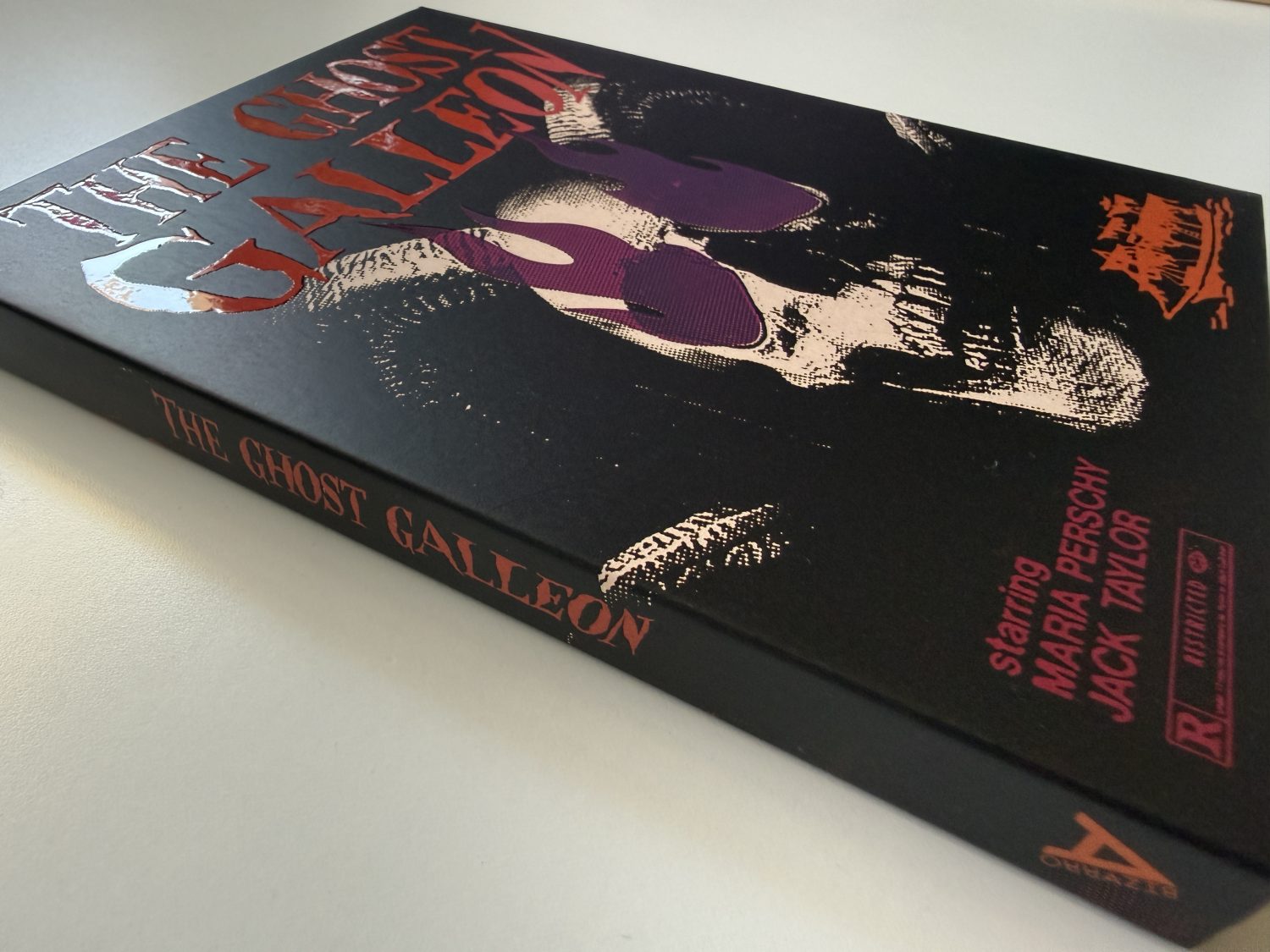 El buque maldito Blu-ray - Slipcover spine