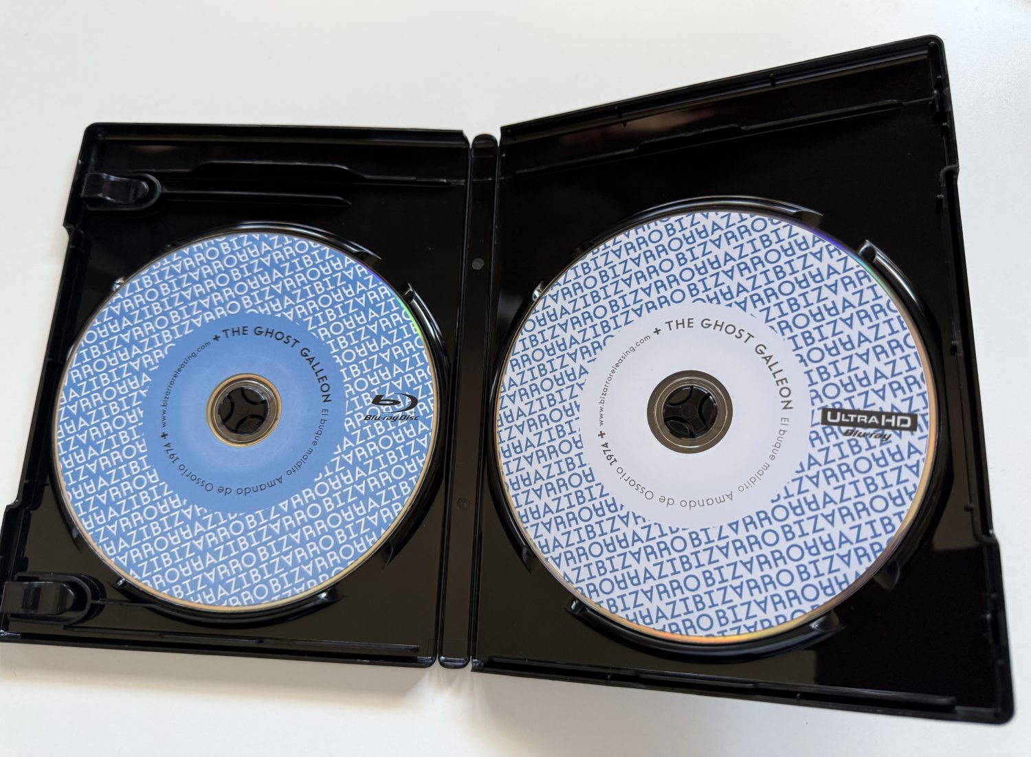 El buque maldito Blu-ray - Amaray discs